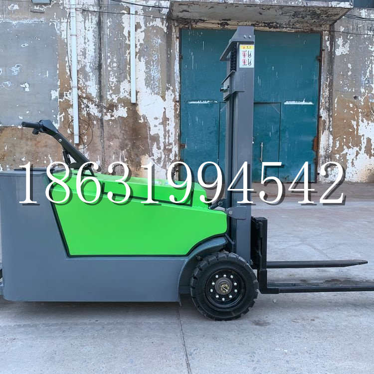 双河市小型电动叉车1吨2吨步行站驾式电瓶堆高充电装卸车液压升降车铲车